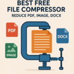 Best Free File Compressor - Reduce PDF File, Image,DOCX -