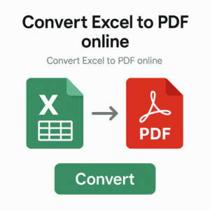 Convert Excel to PDF online