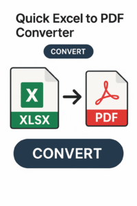 Create image Quick Excel to PDF Converter